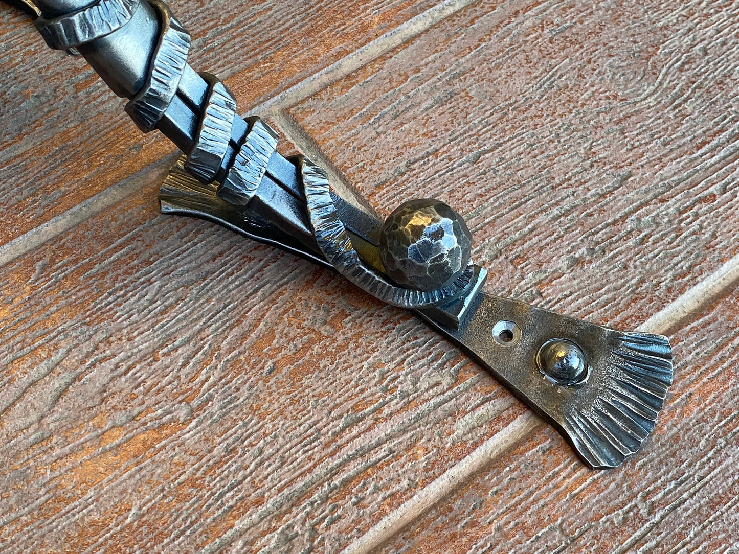 Door knocker, medieval, mid century, antique, door handle, room decor, barn, Christmas, iron gift, steel gift, birthday,anniversary,hardware