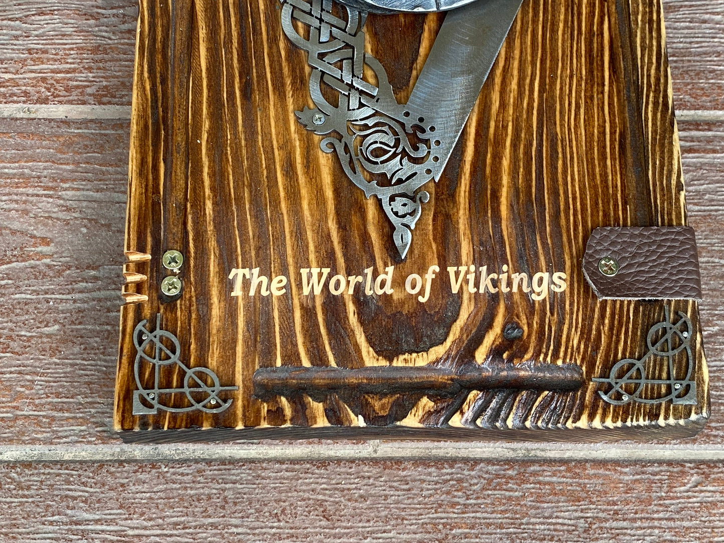 Axe holder, viking axe, viking hatchet, axe, mens gift, viking, wooden gift, birthday, Christmas, anniversary, iron gift, steel gift, daddy