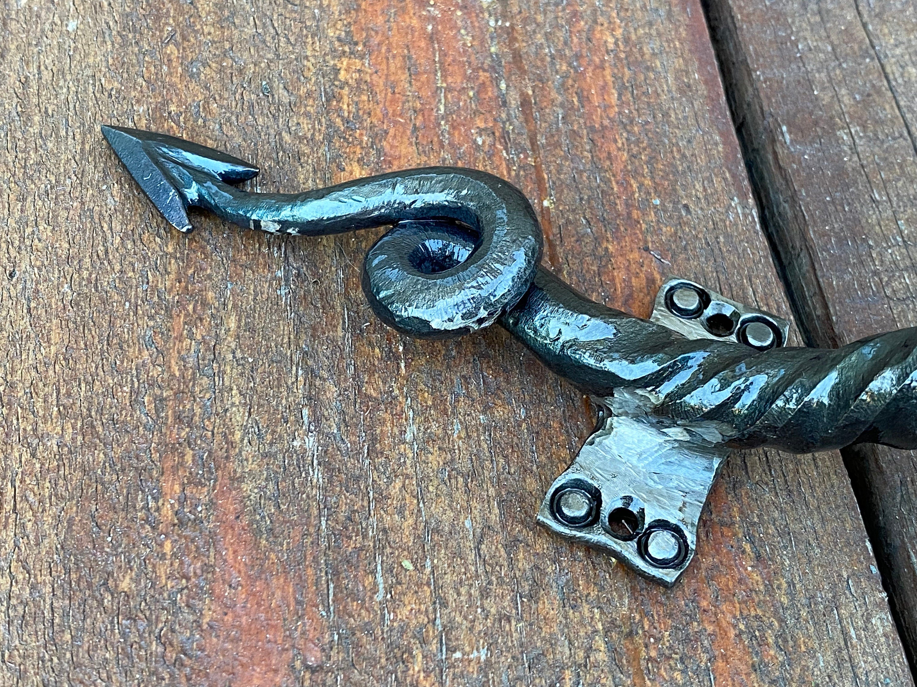 Viking Door Pull, Large, Decorative Iron popular Door Pull