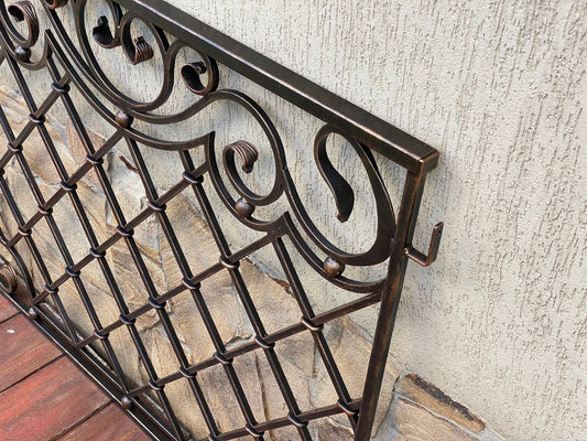 Terrace, wedding, stair railing, balcony, fireplace, railing, handrail, birthday, Christmas, anniversary, iron gift, bridesmaid, newlywed