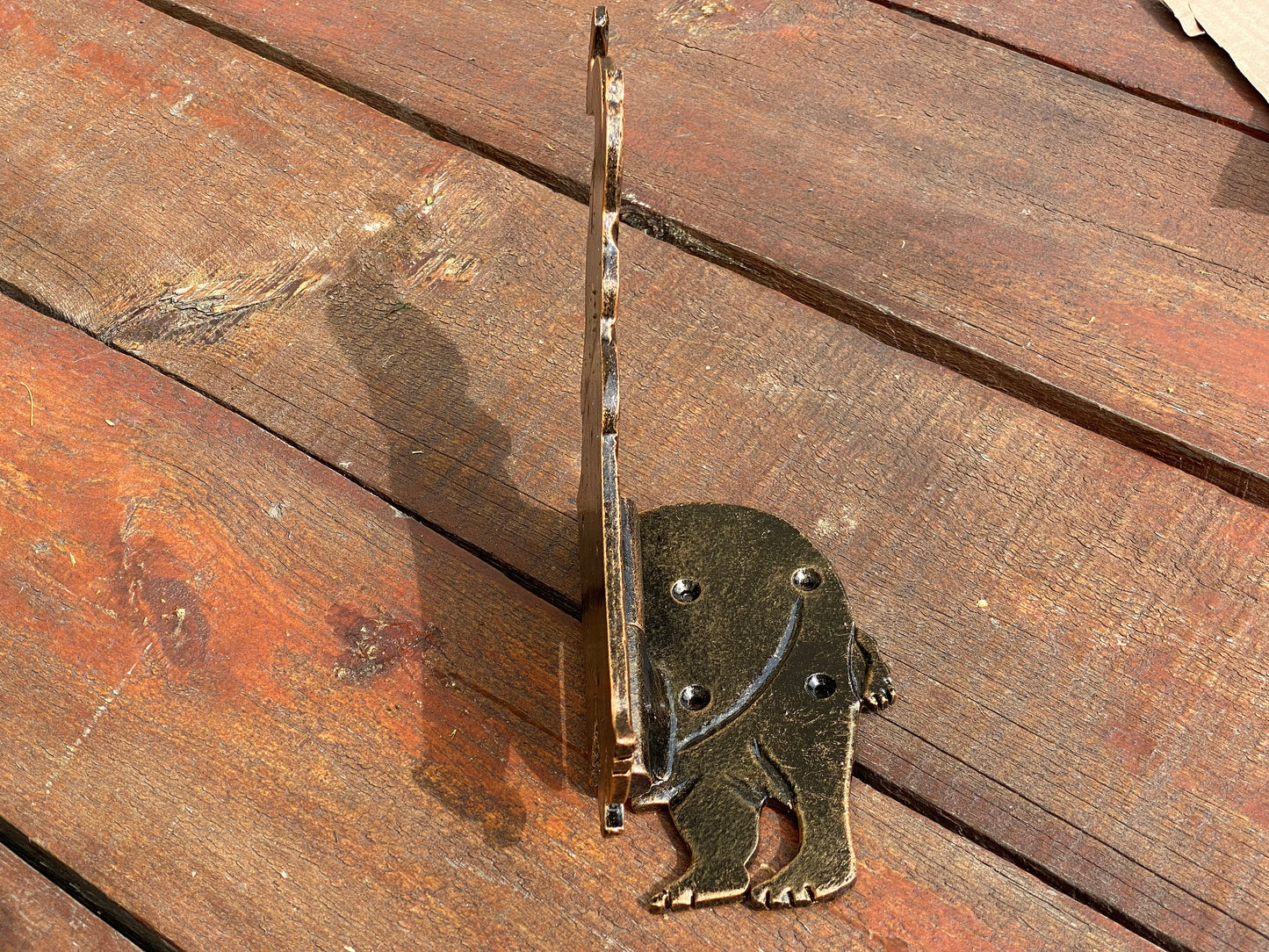 Animal hinge, strap hinges, elephant, savannah, animal, Africa, hinge, hardware, gate, Christmas, birthday, kids gift, door hinge,blacksmith