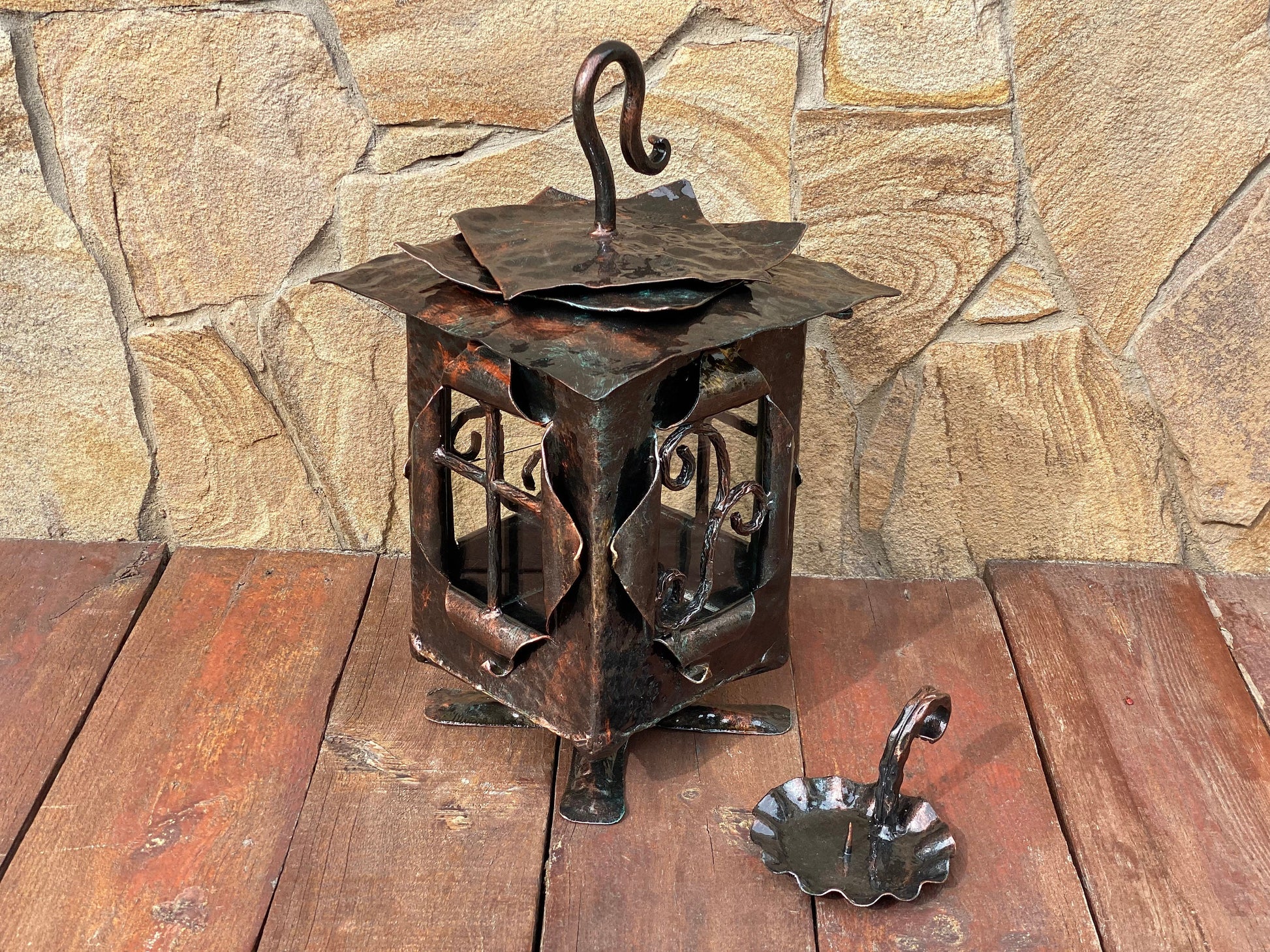 Candle holder, wall sconce, candle sconce, candle, Christmas, New Year, anniversary, birthday, medieval, iron gift, viking, Middle Ages