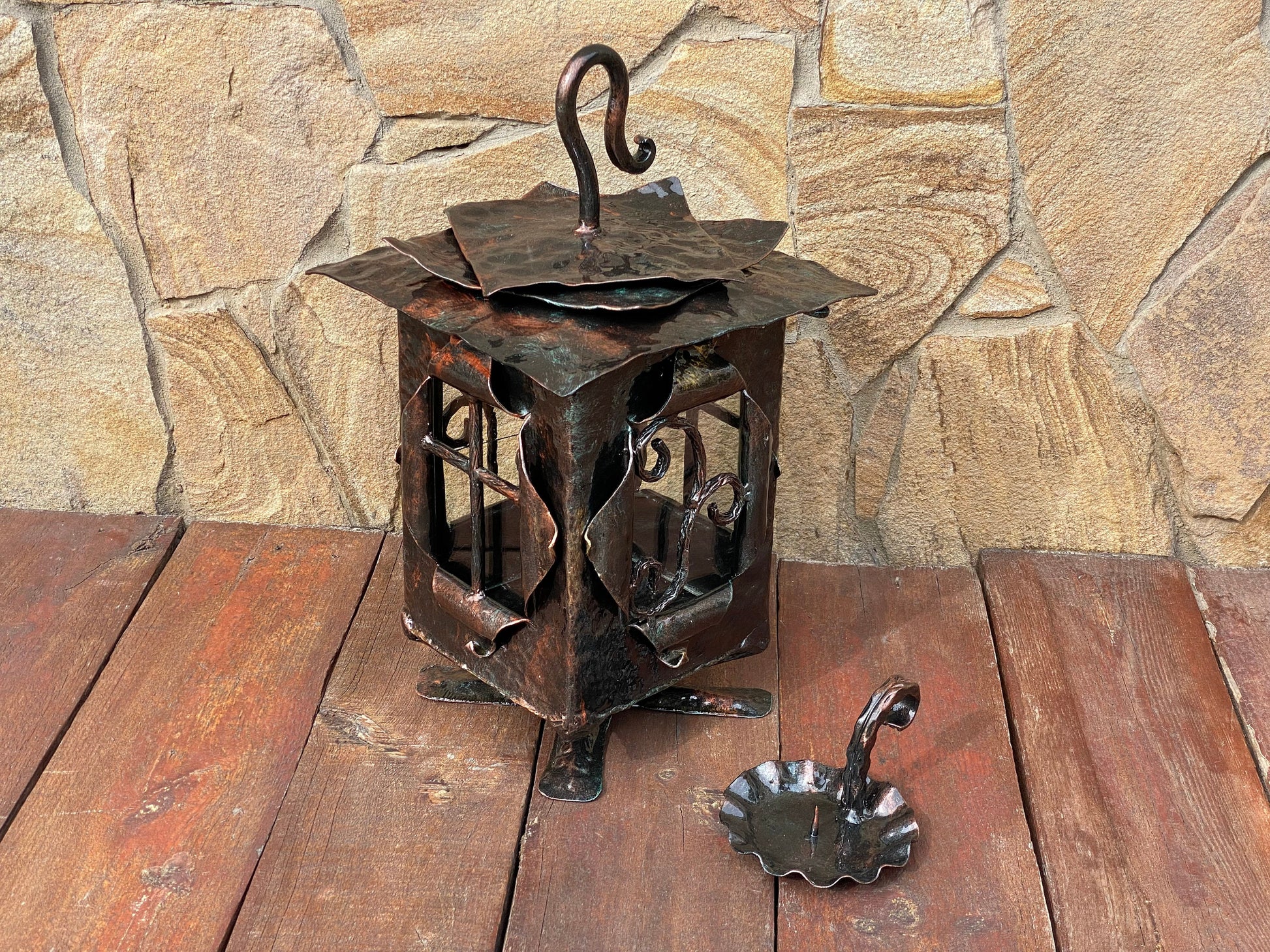 Candle holder, wall sconce, candle sconce, candle, Christmas, New Year, anniversary, birthday, medieval, iron gift, viking, Middle Ages