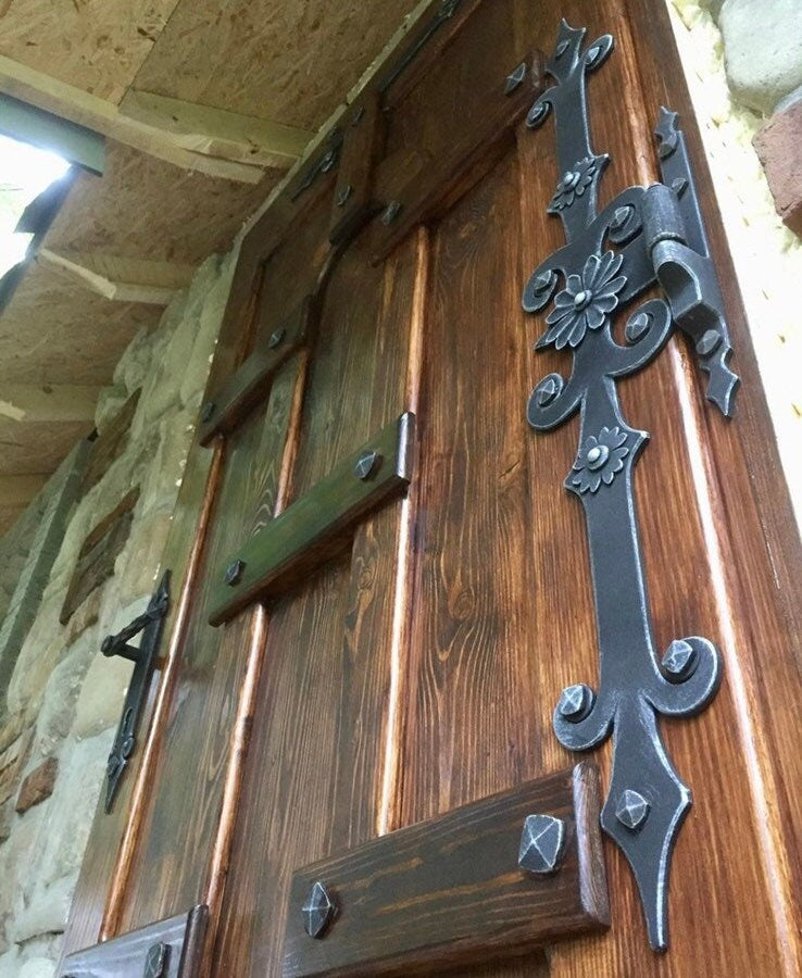 Door handles, door pull, medieval, knob, Middle Ages, Christmas, rivet, renovation, castle, viking, hardware, hinge, birthday, anniversary