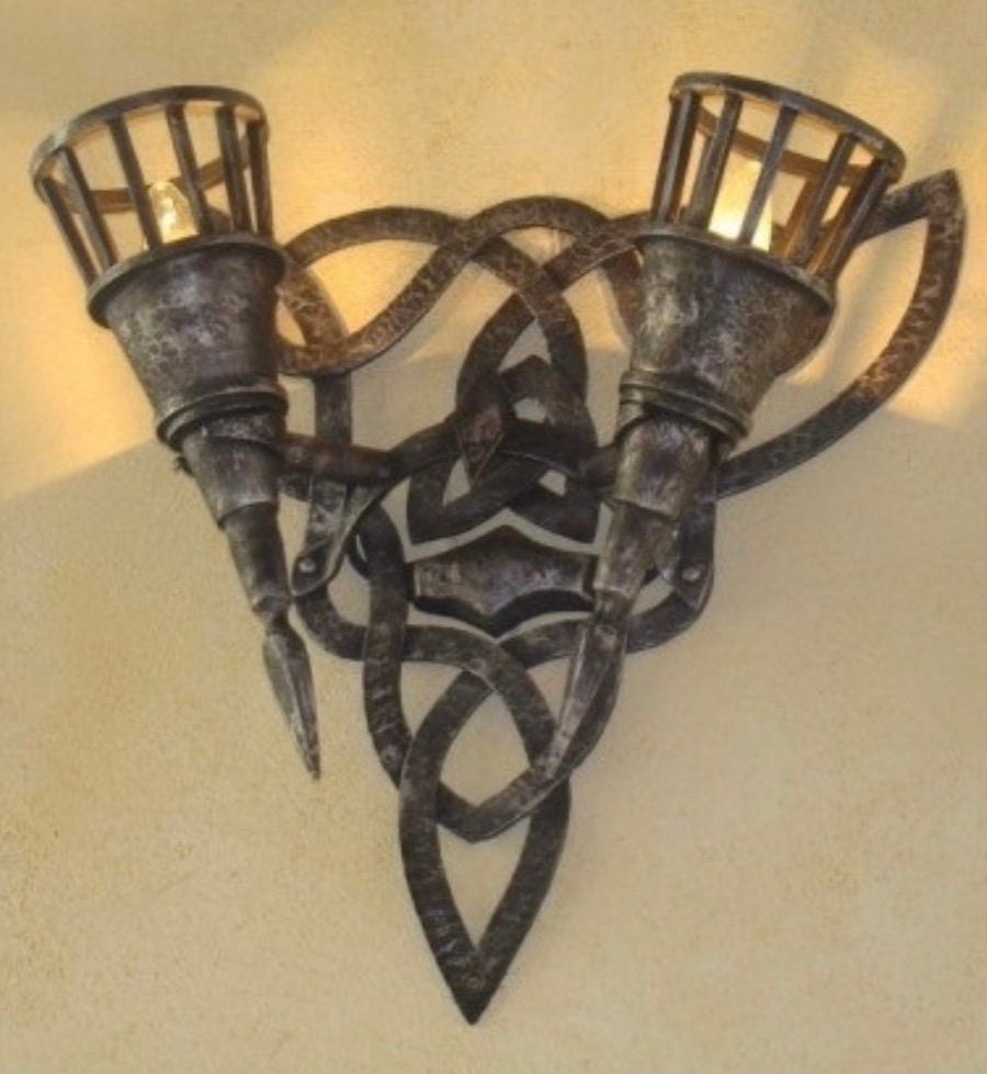 Wall sconce, sconce, medieval, renovation, antique, torch, mancave, birthday, Christmas, anniversary, retirement, wedding,engagement,lantern