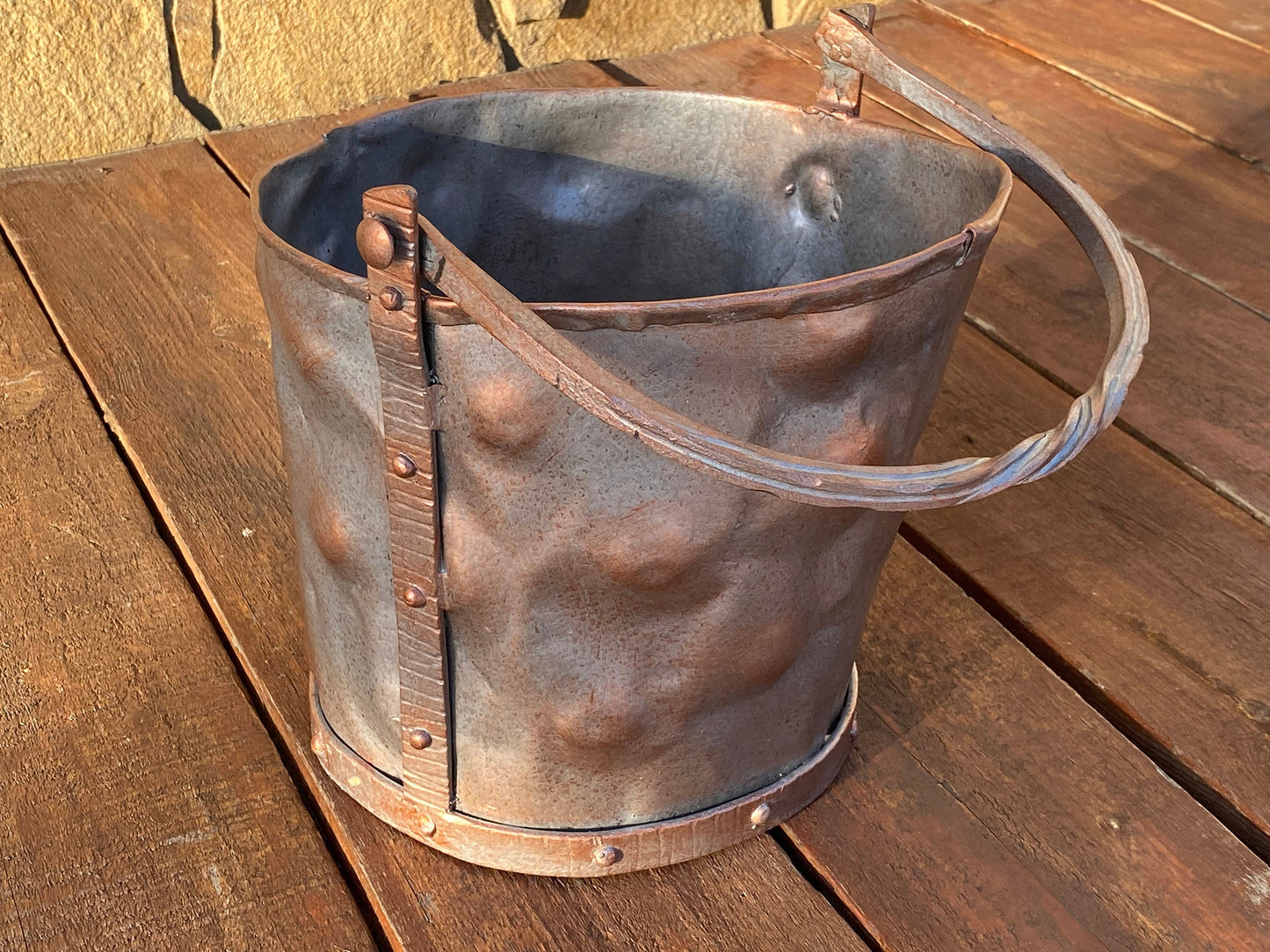 Bucket, firewood bucket, fireplace, firewood holder, fire poker, fire pit, birthday, Christmas, anniversary, Fathers Day, BBQ, grilling, dad