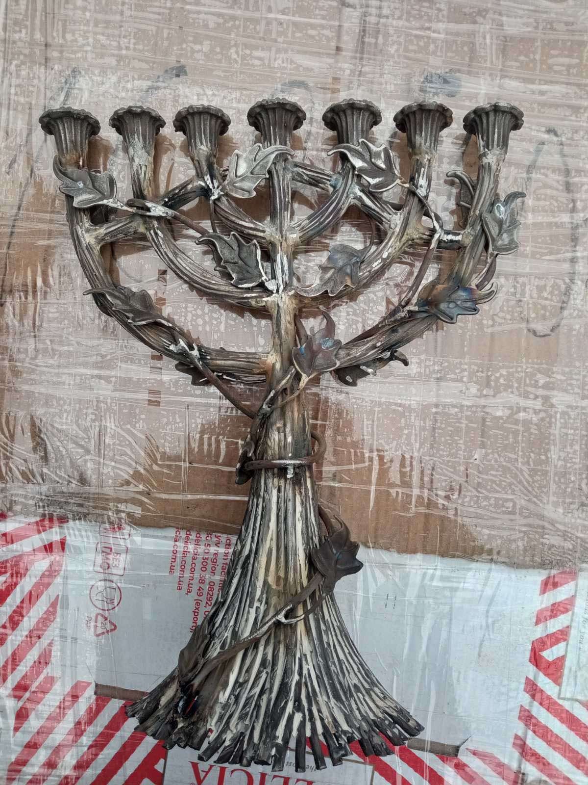 Menora, menorah, Hanukkah, Chanukka, candle holder, Chanukah, Jewish candlestick, Jerusalem, Jewish gift, Israel, Hanukka,Christmas,birthday