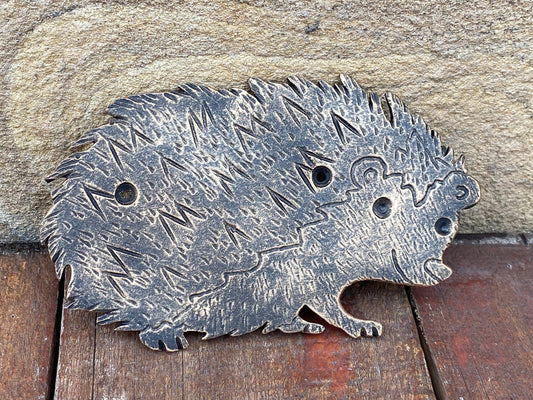 Animal cutout, hedgehog, animal, metal cutout, cutout, metal plaque, forest decor, metal artwork, cartoon, metal decor, kids toy, kids room