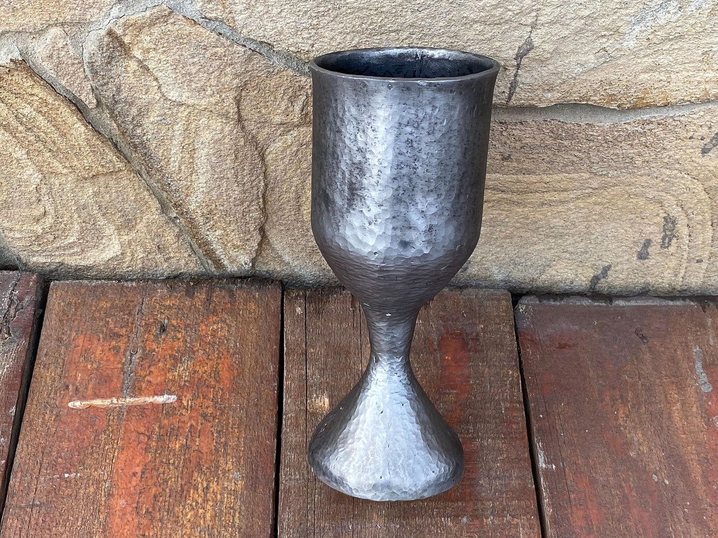 Goblet, chalice, cup, mug, beer tankard, iron gift,  6th anniversary, mens gift, 11th anniversary, ritual, church, wine glass, birthday