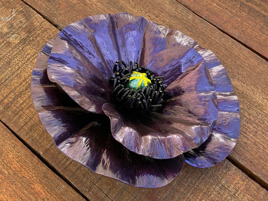 Poppy, flower head, bridesmaid gift, fake flower, Thanksgiving, garland decor, floral crown, iron gift, DIY, crafts, wedding, anniversary