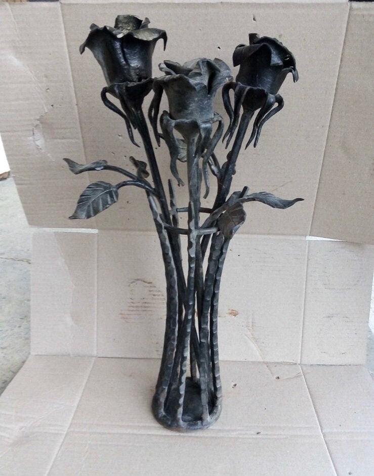 Vase, personalized vase, metal vase, steel gift, steel anniversary, 6th anniversary, 11th anniversary, birthday, Christmas, wedding, mother