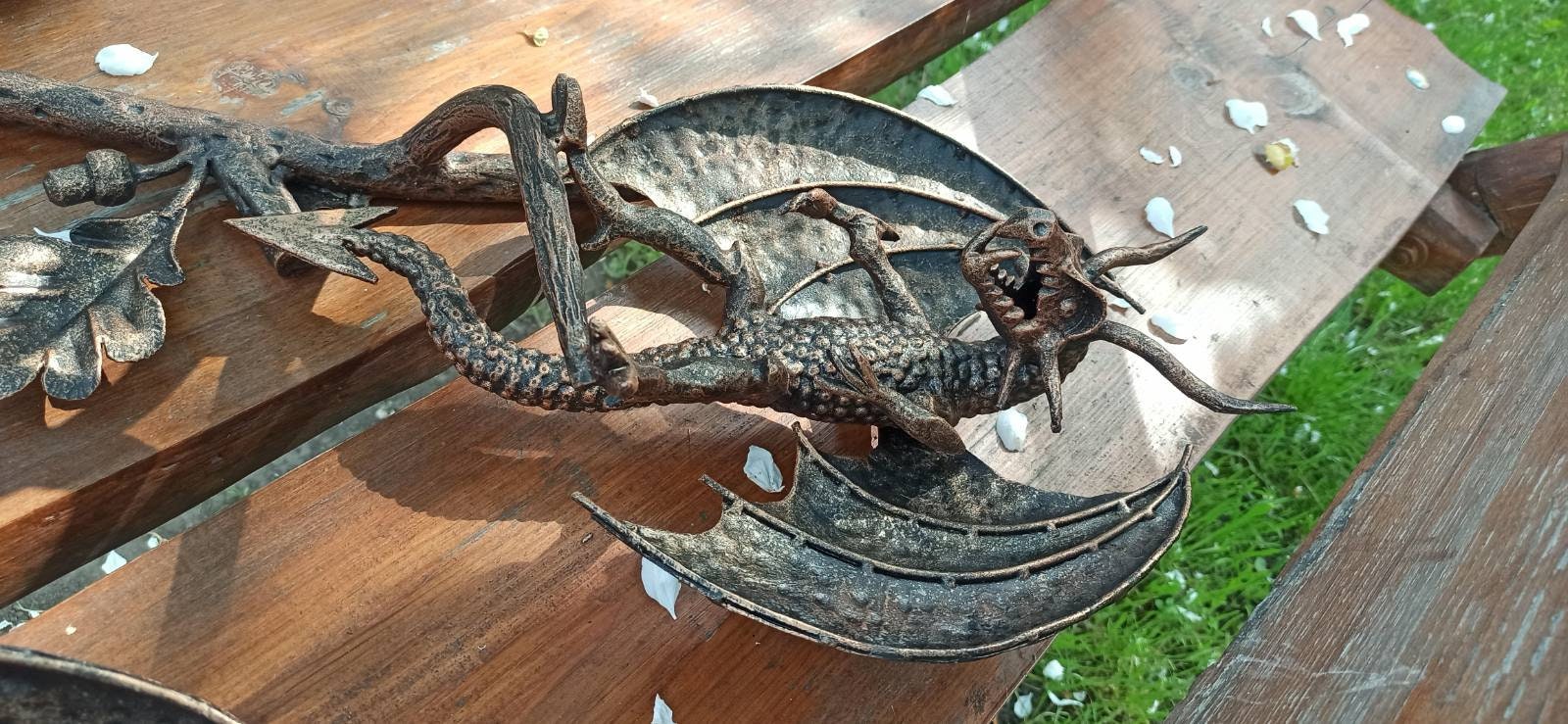 Wall sconce, dragon, viking, birthday, castle, medieval lamp, fireplace, room decor, anniversary, Christmas, sconce, Middle Ages, renovation