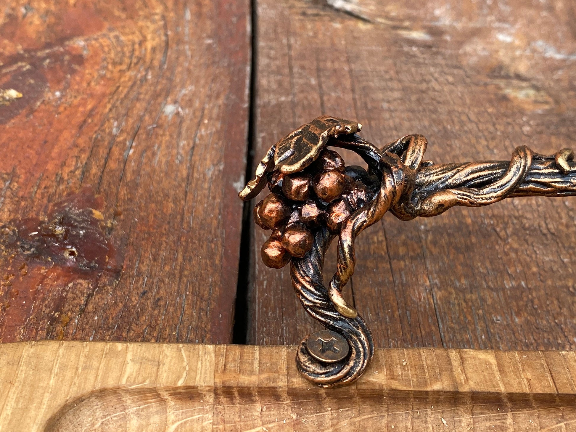 Drawer pull, drawer handle, chest of drawers, drawer knob, drawer, grapes, grapevine, cabinet knob, cabinet pull, Thanksgiving, Christmas